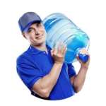 SK AGENCY Plastic Water Dispenser Bottle, 20L Capacity, Transparent with Thread Cap, BPA Free