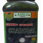 AMK Herbal Guava and Coconut Charcoal Tooth Powder, 100% Natural