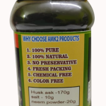 AMK Herbal Neem and Coconut Charcoal Tooth Powder, 200g, Natural Teeth Whitening and Fresh Breath