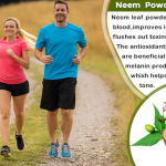 AMK2 Natural Neem Rice Husk Tooth Powder, Chemical-Free Herbal Dental Care, 200g