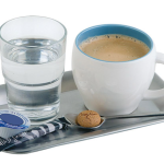 German Silver Rectangle Serving Tray with Designer Fancy Floral Pattern, 30 cm x 22 cm