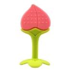 Baby Silicone Fruit Shape Teether and Fruit Nibbler for Baby 6-12 Months Baby Teether