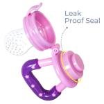 Baby Silicone Fruit Shape Teether and Fruit Nibbler for Baby 6-12 Months Baby Teether