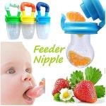 Baby Fruit Feeder Pacifier | Silicone Food Feeder & Teether for Babies | Gum Soothing Teething Toy for 6–12 Months Infants ( Pack of 2)