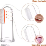 Pack of 1 Silicone Finger Brush for Baby Teeth and Gums