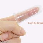 Pack of 1 Silicone Finger Brush for Baby Teeth and Gums