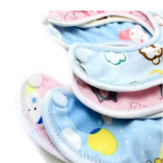 Pack of 1 Soft Cotton Baby Bib for Infants & Toddlers