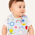 Pack of 1 Baby Bib for Feeding Time – Soft & Durable Fabric
