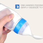 Baby Feeding Spoon Bottle | BPA-Free Silicone
