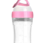 Baby Spoon Feeding Bottle | Soft Silicone Squeeze Bottle