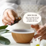 Peppermint Essential Oil for Aromatherapy & Home Fragrance with Free Dubai Oud Attar