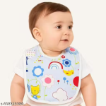 Pack of 5 Soft Cotton Baby Bib for Infants & Toddlers