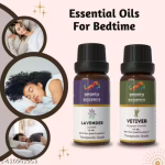 Ananta Aromatherapy Oils – Lavender & Vetiver Duo for Bedtime