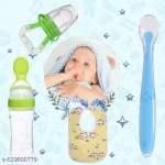Baby Feeding Accessories | Fruit Feeder, Spoon, Bib & Spoon Bottle