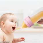 Squeeze Feeding Bottle with Spoon | Baby Feeding Tool