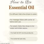 Lavender, Rose & Jasmine Essential Oil Combo for Aromatherapy & Home Fragrance