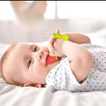 Pack of 3 Baby Silicone Fruit Teether | Lightweight & Flexible