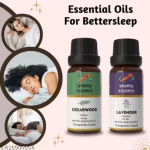 Ananta Aromatherapy Oils – Cedarwood & Lavender Duo for Bedtime