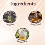 Ananta Essential Oils Set – Bergamot, Clary Sage & Frankincense (Pack of 3)