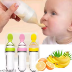 Pack of 1 Baby Spoon Feeder Bottle