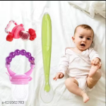 Newborn Combo Pack | Fruit Feeder, Rattle & Feeding Spoon