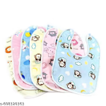 Pack of 3 Baby Feeding Bib Washable Cloth for Infants