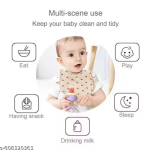 Pack of 3 Baby Feeding Bib Washable Cloth for Infants