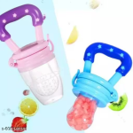 Pack of 4 Baby Fruit Pacifier Feeder Silicone Design