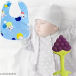 Baby Care Set | Teether & Soft Bib
