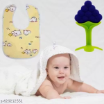 Baby Care Set | Teether & Soft Bib