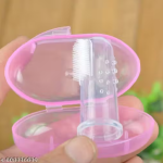 Pack of 1 Silicone Baby Finger Brush for Oral Care