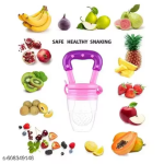 Pack of 2 Baby Silicone Fruit feeder Feeding Pacifier