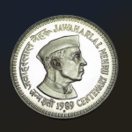 Luxury 20 Rupees 1989 Jawaharlal Nehru - India old Fancy