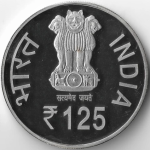 Coinbazzar 125 Rupees Birth Anniversary of Dr B.R Ambedkar
