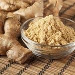 Appu Natural Organio Ginger Powder Organic Dry Ginger Powder Saunth Ground Sonth Hand Pounded For Cooking Baking & Tea - 100 Gm