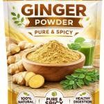 Appu Natural Organio Ginger Powder Organic Dry Ginger Powder Saunth Ground Sonth Hand Pounded For Cooking Baking & Tea - 100 Gm