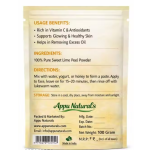 Appu Naturals Mosambi Peel Herbal Powder | 100% Pure & Natural, for Skin & Hair Care, Ayurvedic Remedy, Rich in Vitamin C, Improves Digestion 100 g