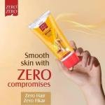Zero Zero Gold Hair Removal Cream with Aloe Vera and Gold Pearl Extracts