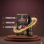 Red Onion Hair Oil with Comb Applicator, For Hair Growth & Hair Fall Control, Non-Sticky & Glossy Finish (100, Millilitres)