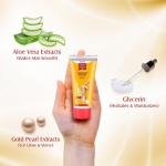 Zero Zero Gold Hair Removal Cream with Aloe Vera and Gold Pearl Extracts