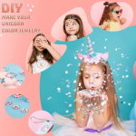 HETVIN Beads Bracelet Making Kit for Girls | DIY Jewelry Making Craft Set with Colorful Beads & Accessories