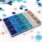 HETVIN Beads Bracelet Making Kit for Girls | DIY Jewelry Making Craft Set with Colorful Beads & Accessories