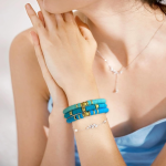 HETVIN Beads Bracelet Making Kit for Girls | DIY Jewelry Making Craft Set with Colorful Beads & Accessories