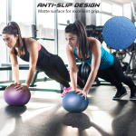 Cikyner Soft Pilates Ball, Small Exercise Ball 9 Inch Mini Gym Ball with Inflatable Straw