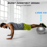 Cikyner Soft Pilates Ball, Small Exercise Ball 9 Inch Mini Gym Ball with Inflatable Straw