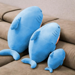 Lovey DOVEY Shark Soft Toys, Baby Toys, Kids Toy, Toy for Girl, Birthday Gift for Girl/Boys, Toy Gift for Girls, Kids Toys for Boys/Girl, Miniso Soft Toys, Toys Gift Items, (Shark, Blue)