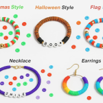 LERUBGA 3000+ Macaron Color Bracelet Making Clay Beads Kit | Bracelet Making Set for Girls | DIY Jewellery Making Kit