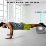 Cikyner Soft Pilates Ball, Small Exercise Ball 9 Inch Mini Gym Ball with Inflatable Straw  Physical Therapy and Balance improving at Home, Gym & Office