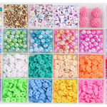 LERUBGA 2000+ Bracelet Making Kit for Girls, DIY Jewellery Making Craft Set with Beads & Unicorn Charms, Art & Craft Gift (5–12 Years)