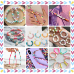 LERUBGA 2000+ Bracelet Making Kit for Girls, DIY Jewellery Making Craft Set with Beads & Unicorn Charms, Art & Craft Gift (5–12 Years)